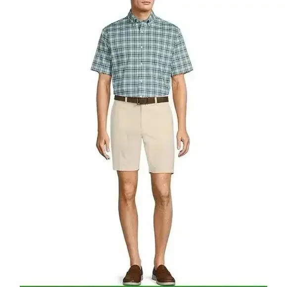 Roundtree & Yorke Performance Flat Front 8" Ins. Short - NWT - Picture 2 of 2